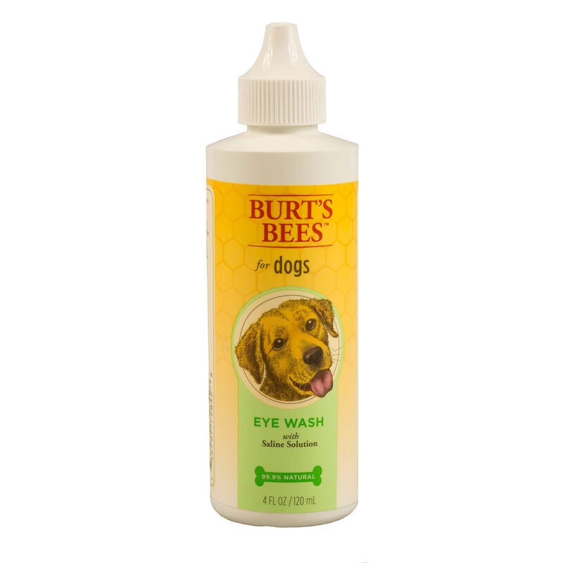 Burt's Bees Eye Wash for dogs bottle.
